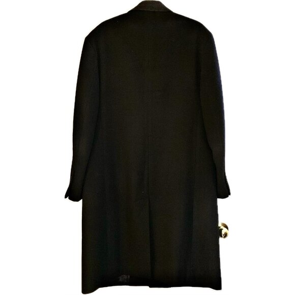 Brooks Brothers 346 Wool Cashmere Blend Overcoat Mens 44S Classic Formal Coat - Picture 2 of 16